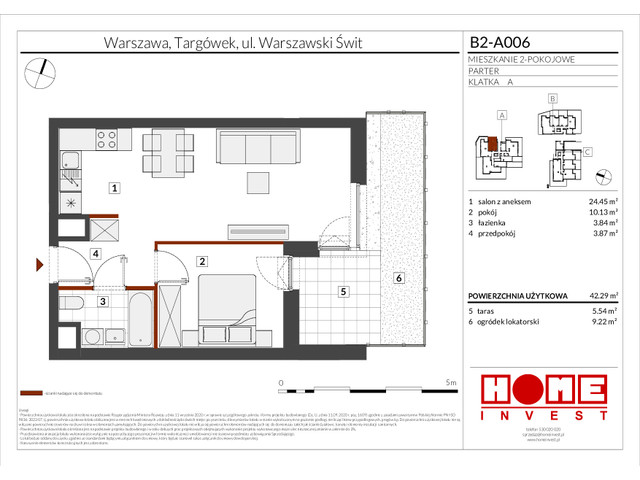 Mieszkanie w inwestycji Warszawski Świt IX, symbol B2-A006 » nportal.pl