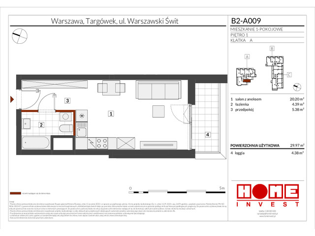 Mieszkanie w inwestycji Warszawski Świt IX, symbol B2-A009 » nportal.pl