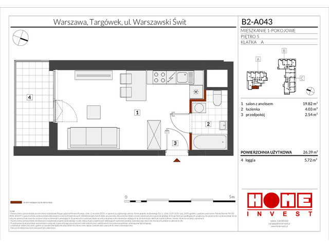 Mieszkanie w inwestycji Warszawski Świt IX, symbol B2-A043 » nportal.pl