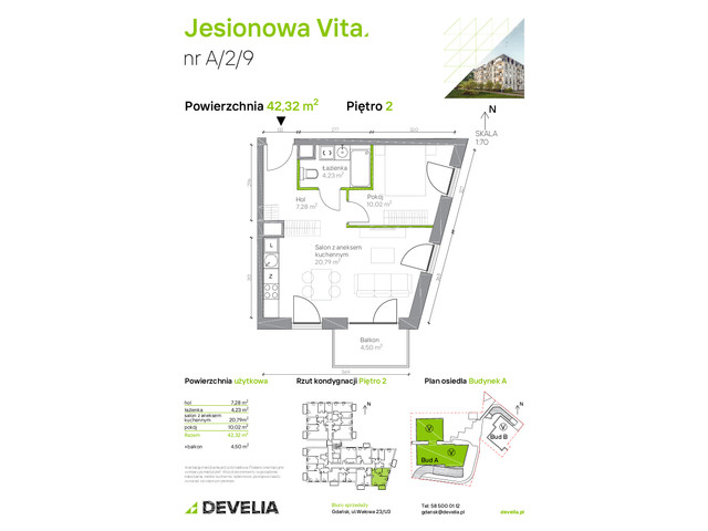 Mieszkanie w inwestycji Jesionowa Vita, symbol A.2.9 » nportal.pl