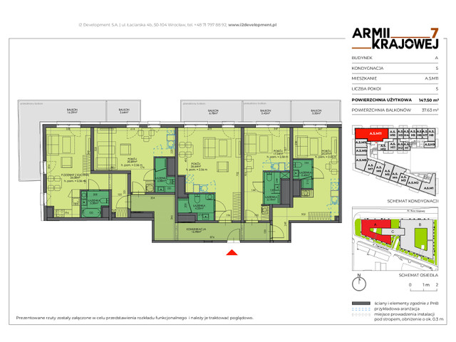 Mieszkanie w inwestycji Armii Krajowej 7, symbol A.5.M11 » nportal.pl