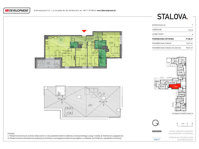 Mieszkanie w inwestycji Stalova, symbol 7.K3.4 » nportal.pl