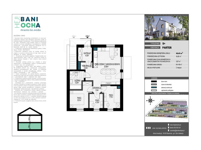 Mieszkanie w inwestycji HEJ ! BANIOCHA, symbol B1.1 » nportal.pl