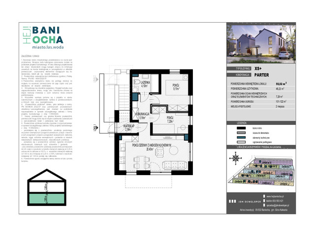 Mieszkanie w inwestycji HEJ ! BANIOCHA, symbol B3.1 » nportal.pl