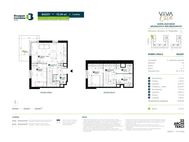 Mieszkanie w inwestycji Viva Cite, symbol BA0201 » nportal.pl