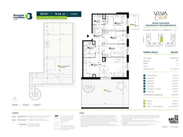 Mieszkanie w inwestycji Viva Cite, symbol BE0301 » nportal.pl