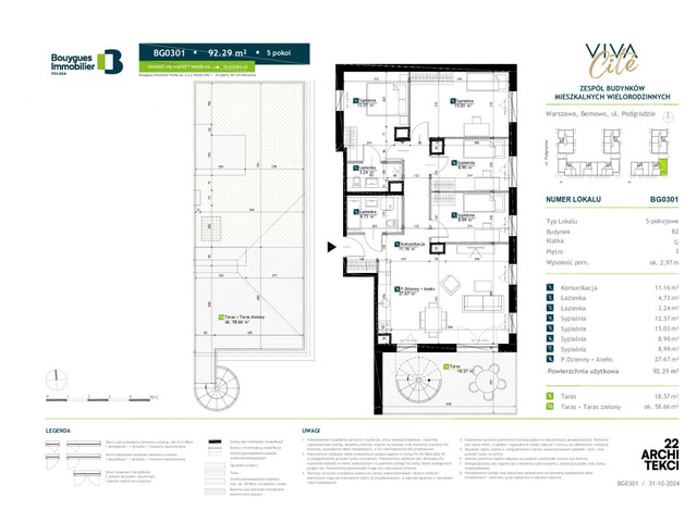 Mieszkanie w inwestycji Viva Cite, symbol BG0301 » nportal.pl