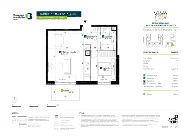 Mieszkanie w inwestycji Viva Cite, symbol BG0302 » nportal.pl