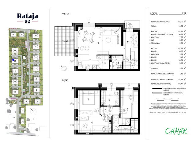 Mieszkanie w inwestycji Rataja 52 Osiedle Premium - mieszkani..., symbol 12A » nportal.pl