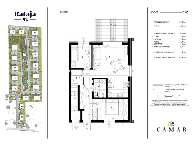 Mieszkanie w inwestycji Rataja 52 Osiedle Premium - mieszkani..., symbol 17A » nportal.pl