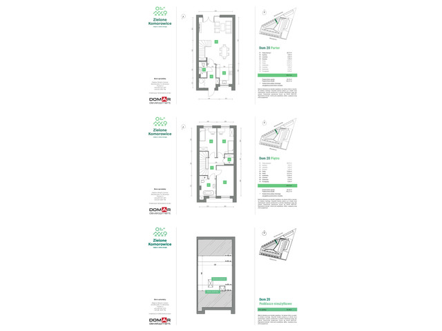 Dom w inwestycji Zielone Komorowice, symbol D-20 » nportal.pl