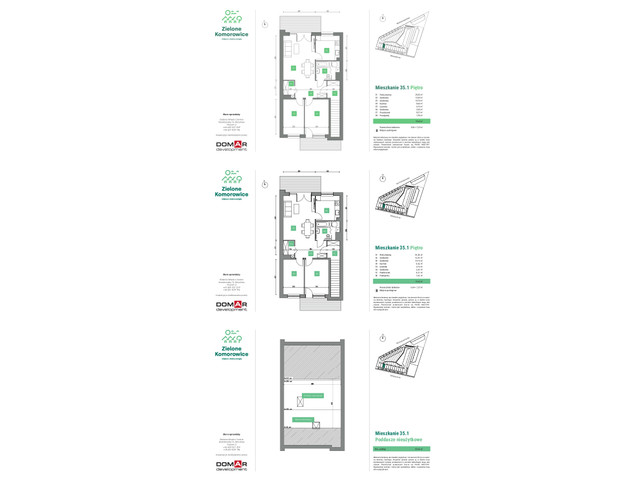Mieszkanie w inwestycji Zielone Komorowice, symbol M-35.1 » nportal.pl