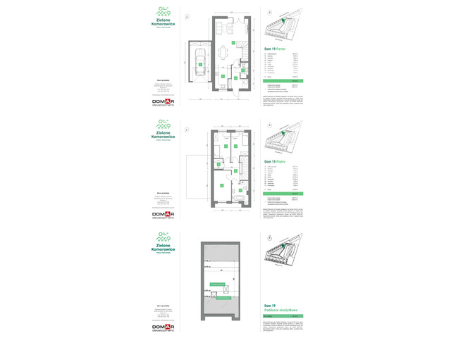 Dom w inwestycji Zielone Komorowice, symbol D-19 » nportal.pl