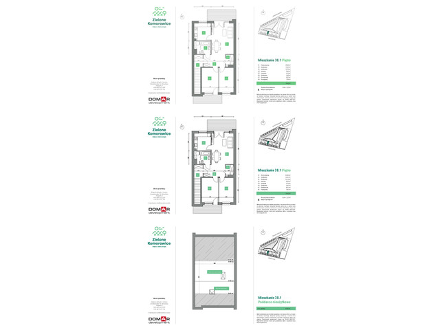 Mieszkanie w inwestycji Zielone Komorowice, symbol M-38.1 » nportal.pl