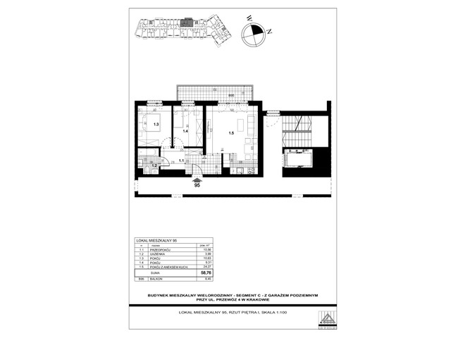 Mieszkanie w inwestycji PRZEWÓZ 4 ABC, symbol 95 » nportal.pl