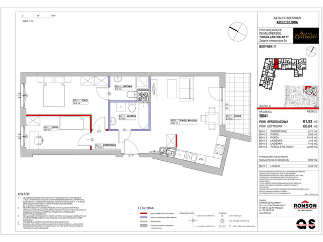 Mieszkanie w inwestycji Ursus Centralny, budynek Promocja!, symbol 11_B041_U6 » nportal.pl