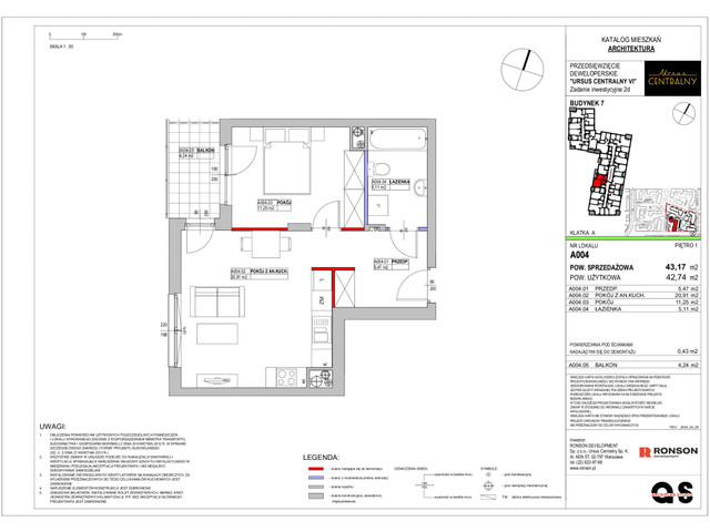 Mieszkanie w inwestycji Ursus Centralny, symbol 7_A004_U7 » nportal.pl