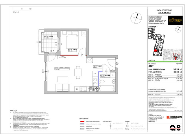 Mieszkanie w inwestycji Ursus Centralny, symbol 7_A027_U7 » nportal.pl