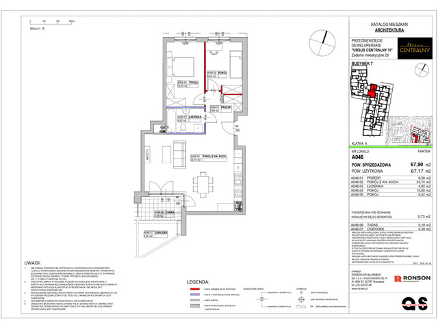 Mieszkanie w inwestycji Ursus Centralny, symbol 7_A046_U7 » nportal.pl