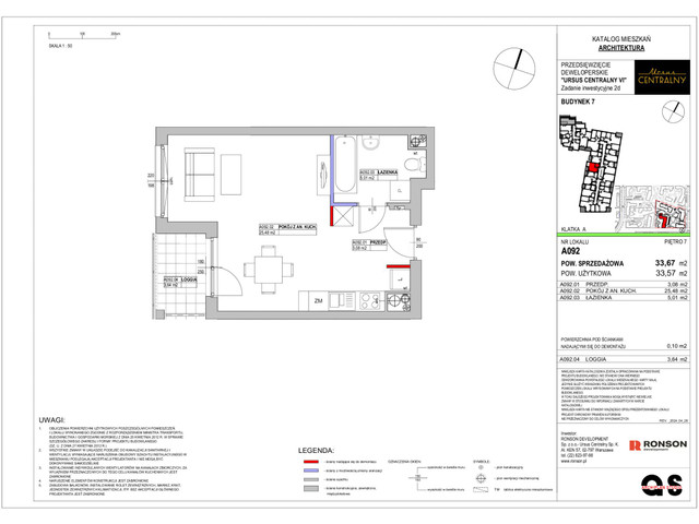 Mieszkanie w inwestycji Ursus Centralny, symbol 7_A092_U7 » nportal.pl