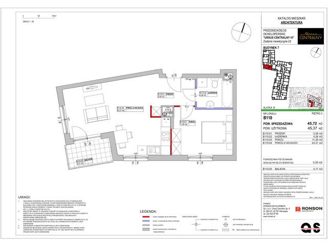 Mieszkanie w inwestycji Ursus Centralny, symbol 7_B110_U7 » nportal.pl