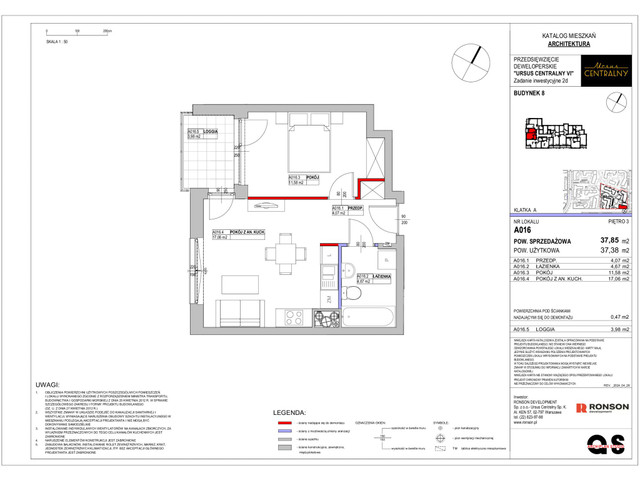 Mieszkanie w inwestycji Ursus Centralny, symbol 8_A016_U7 » nportal.pl