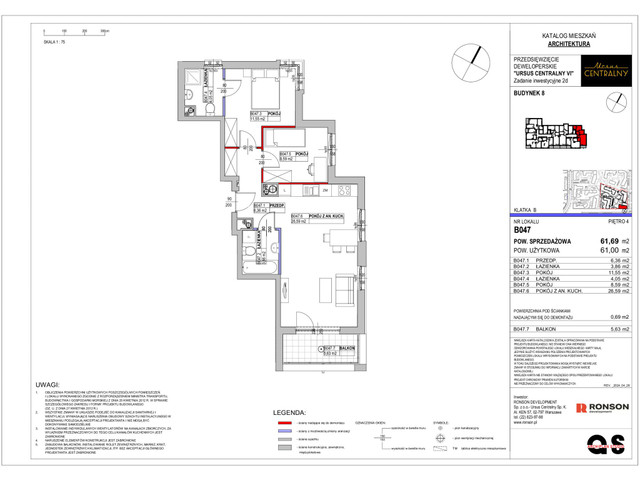 Mieszkanie w inwestycji Ursus Centralny, symbol 8_B047_U7 » nportal.pl