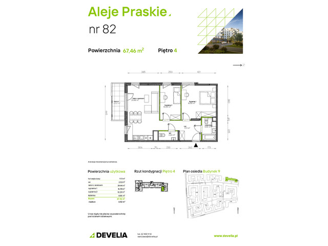 Mieszkanie w inwestycji Aleje Praskie, symbol 082/9 » nportal.pl