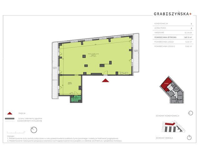 Mieszkanie w inwestycji Grabiszyńska +, symbol B.3.M.04 » nportal.pl