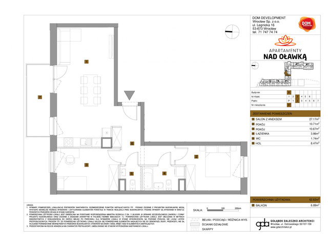 Mieszkanie w inwestycji Apartamenty nad Oławką, symbol f-209616 » nportal.pl