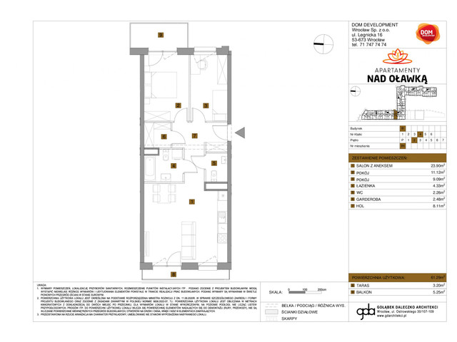 Mieszkanie w inwestycji Apartamenty nad Oławką, symbol f-209620 » nportal.pl