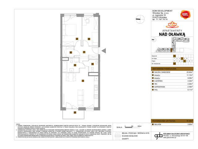 Mieszkanie w inwestycji Apartamenty nad Oławką, symbol f-209676 » nportal.pl