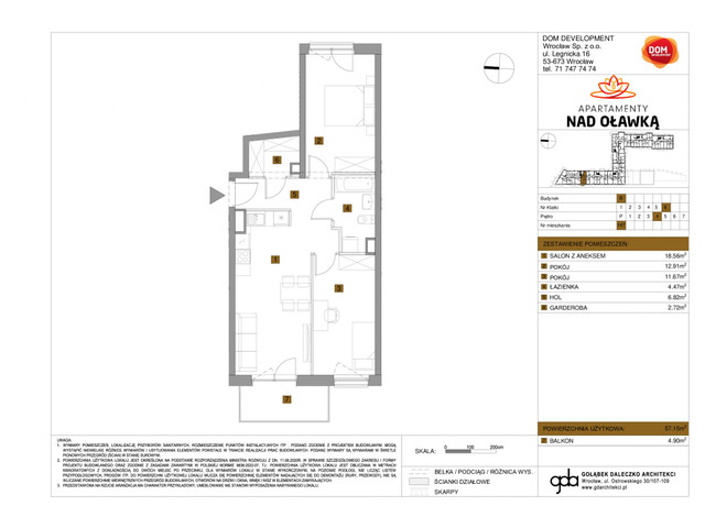 Mieszkanie w inwestycji Apartamenty nad Oławką, symbol f-209681 » nportal.pl