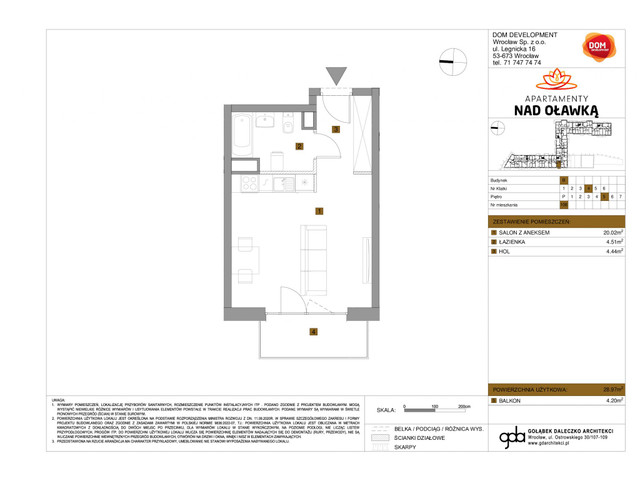 Mieszkanie w inwestycji Apartamenty nad Oławką, symbol f-209703 » nportal.pl