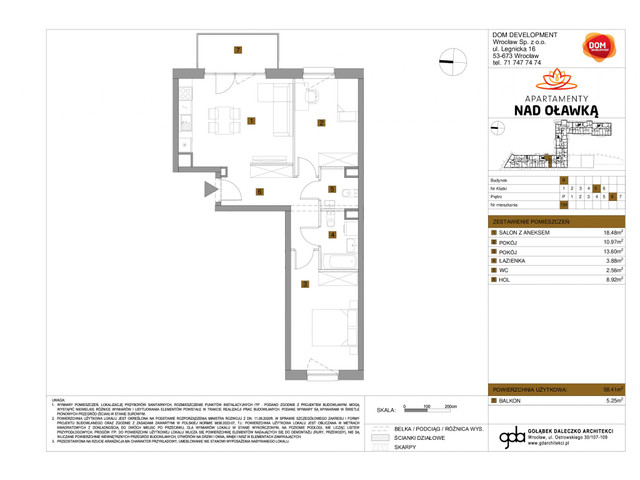 Mieszkanie w inwestycji Apartamenty nad Oławką, symbol f-209732 » nportal.pl