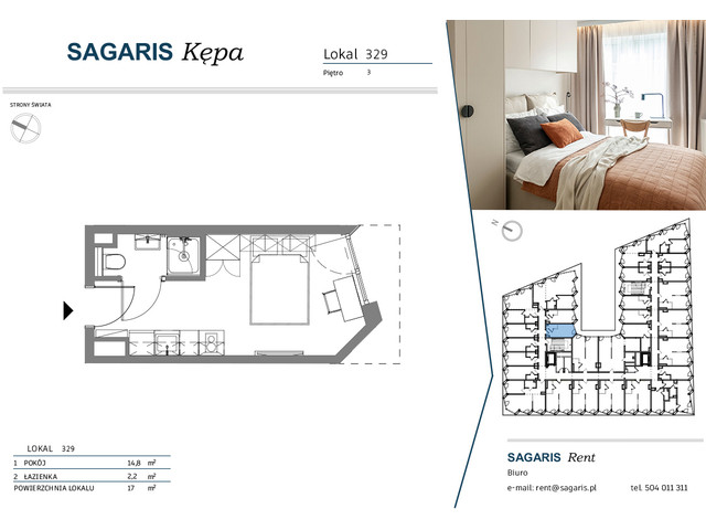 Komercyjne w inwestycji SAGARIS KĘPA, budynek Urban Studio, symbol 329 » nportal.pl