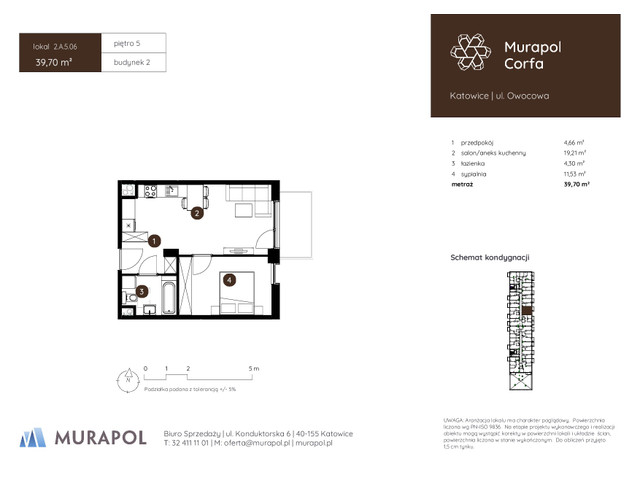 Mieszkanie w inwestycji Murapol Corfa, symbol 2.A.5.06 » nportal.pl