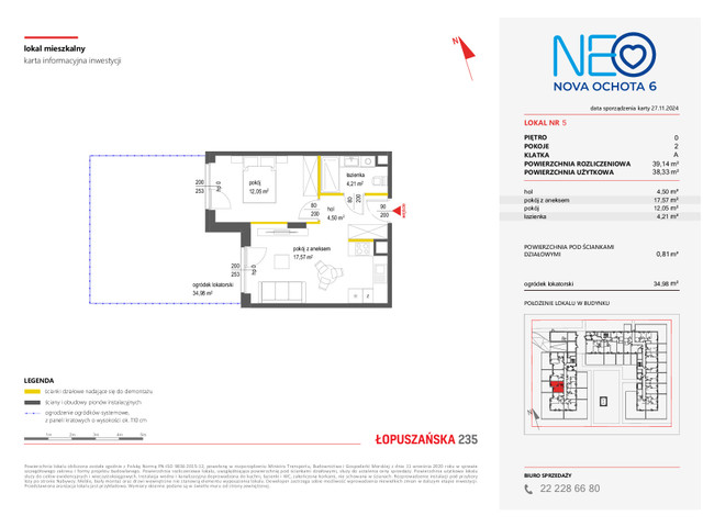 Mieszkanie w inwestycji NEO NOVA OCHOTA, symbol 6M.5 » nportal.pl