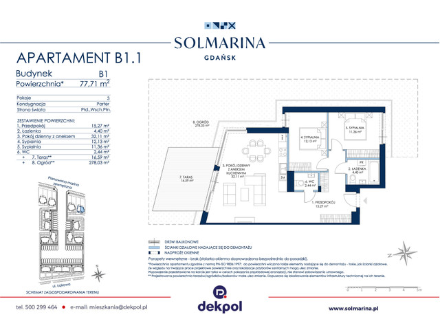 Mieszkanie w inwestycji Sol Marina, symbol B1.1 » nportal.pl