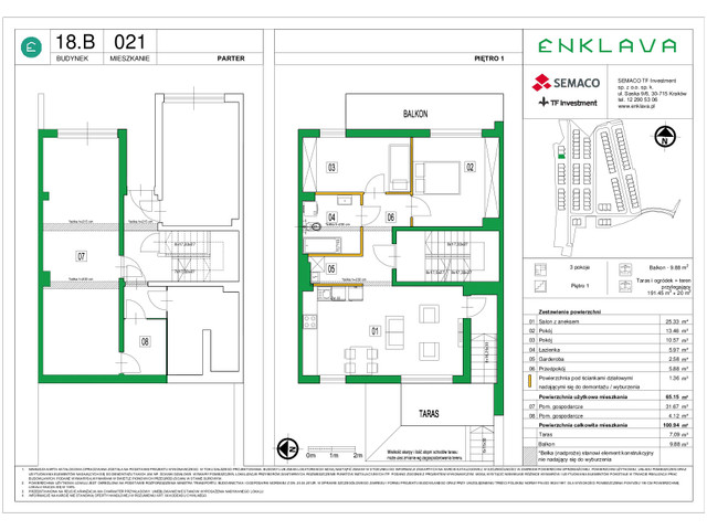 Mieszkanie w inwestycji Enklava, symbol 18B-21 » nportal.pl