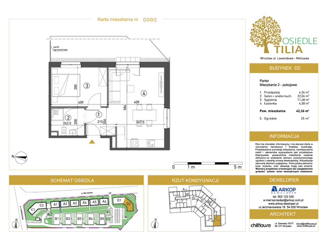 Mieszkanie w inwestycji Osiedle Tilia, symbol D2/0/2 » nportal.pl