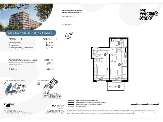 Mieszkanie w inwestycji Nowe Promenady, symbol A2.4.3.M28 » nportal.pl