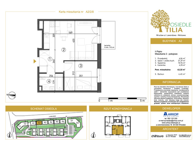 Mieszkanie w inwestycji Osiedle Tilia, symbol A2/2/8 » nportal.pl