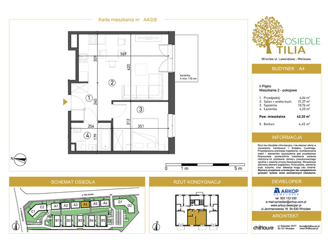 Mieszkanie w inwestycji Osiedle Tilia, symbol A4/2/8 » nportal.pl