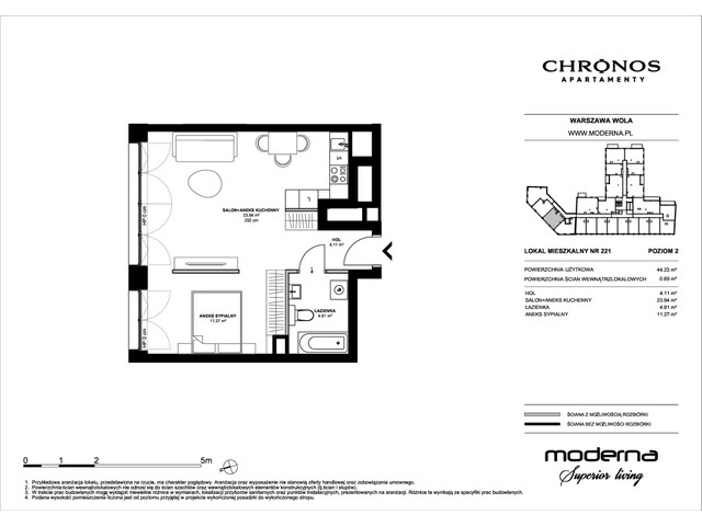 Mieszkanie w inwestycji Chronos, symbol 221 » nportal.pl