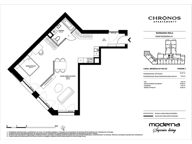 Mieszkanie w inwestycji Chronos, symbol 223 » nportal.pl