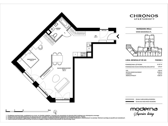 Mieszkanie w inwestycji Chronos, symbol 423 » nportal.pl