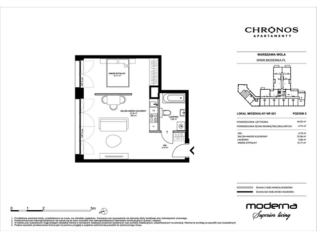 Mieszkanie w inwestycji Chronos, symbol 521 » nportal.pl