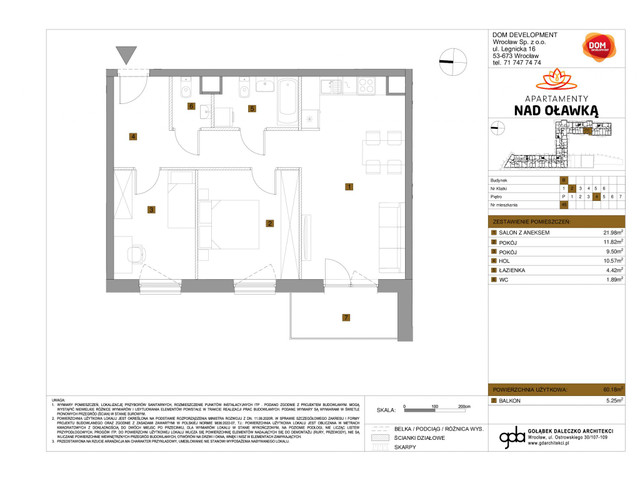 Mieszkanie w inwestycji Apartamenty nad Oławką, symbol f-209663 » nportal.pl