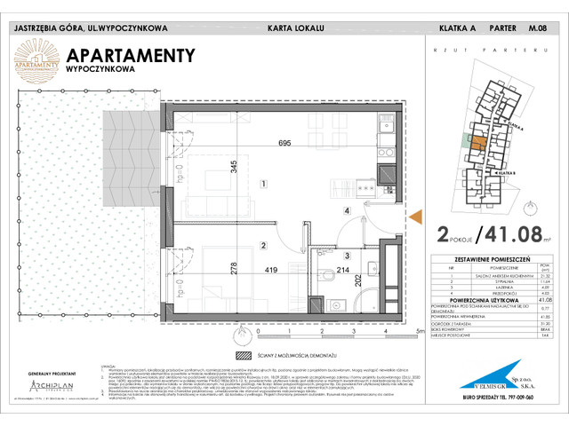 Mieszkanie w inwestycji Apartamenty Wypoczynkowa, symbol 8 » nportal.pl